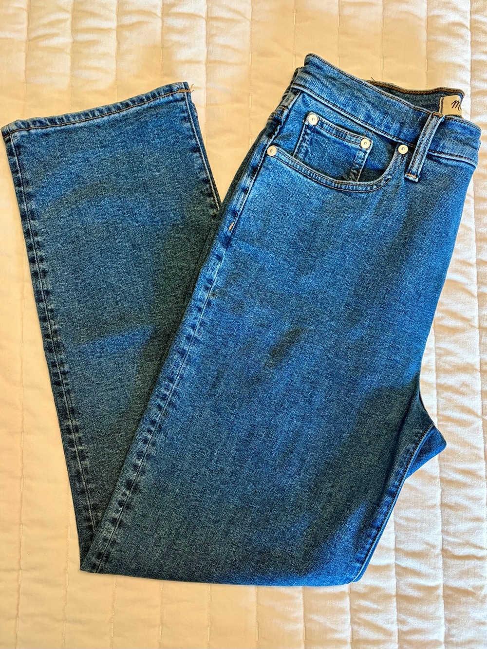 Madewell The Perfect Vintage Straight Jean: Instacozy - Size 28